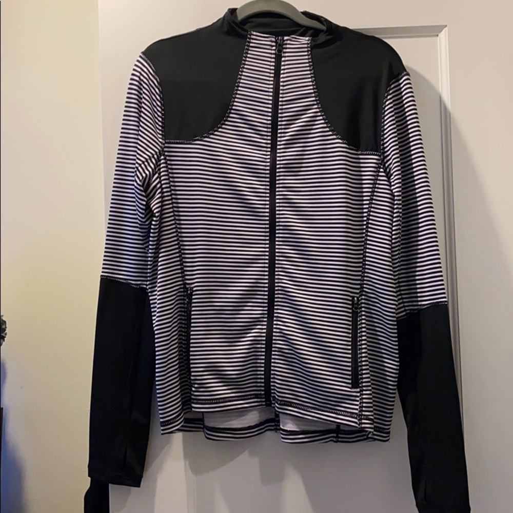 Saks 5th ave Zip up athletic top